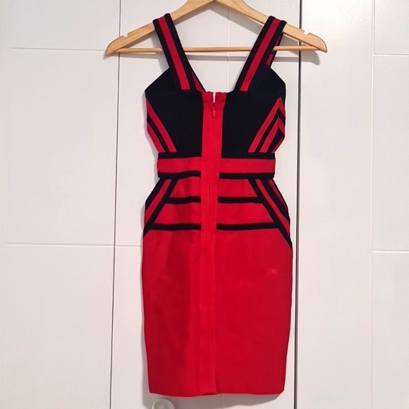 Red bandage dress XS - Picture 3 of 3